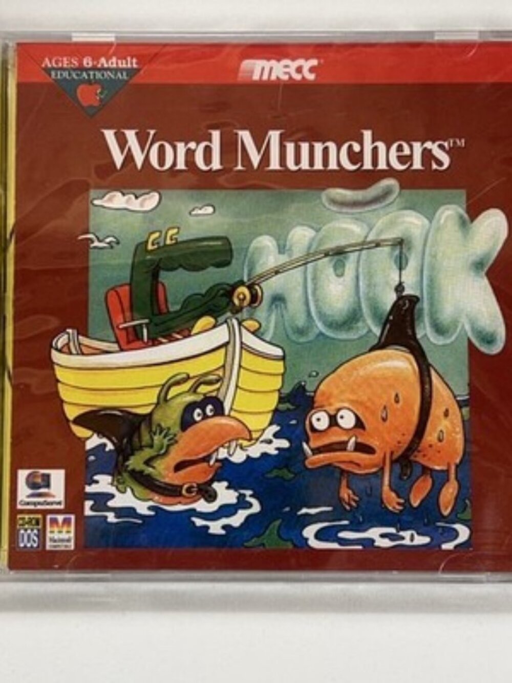 VTG Word Munchers (PC/Mac, 1996) MECC SoftKey Educational CD-ROM NEW SEALED!
